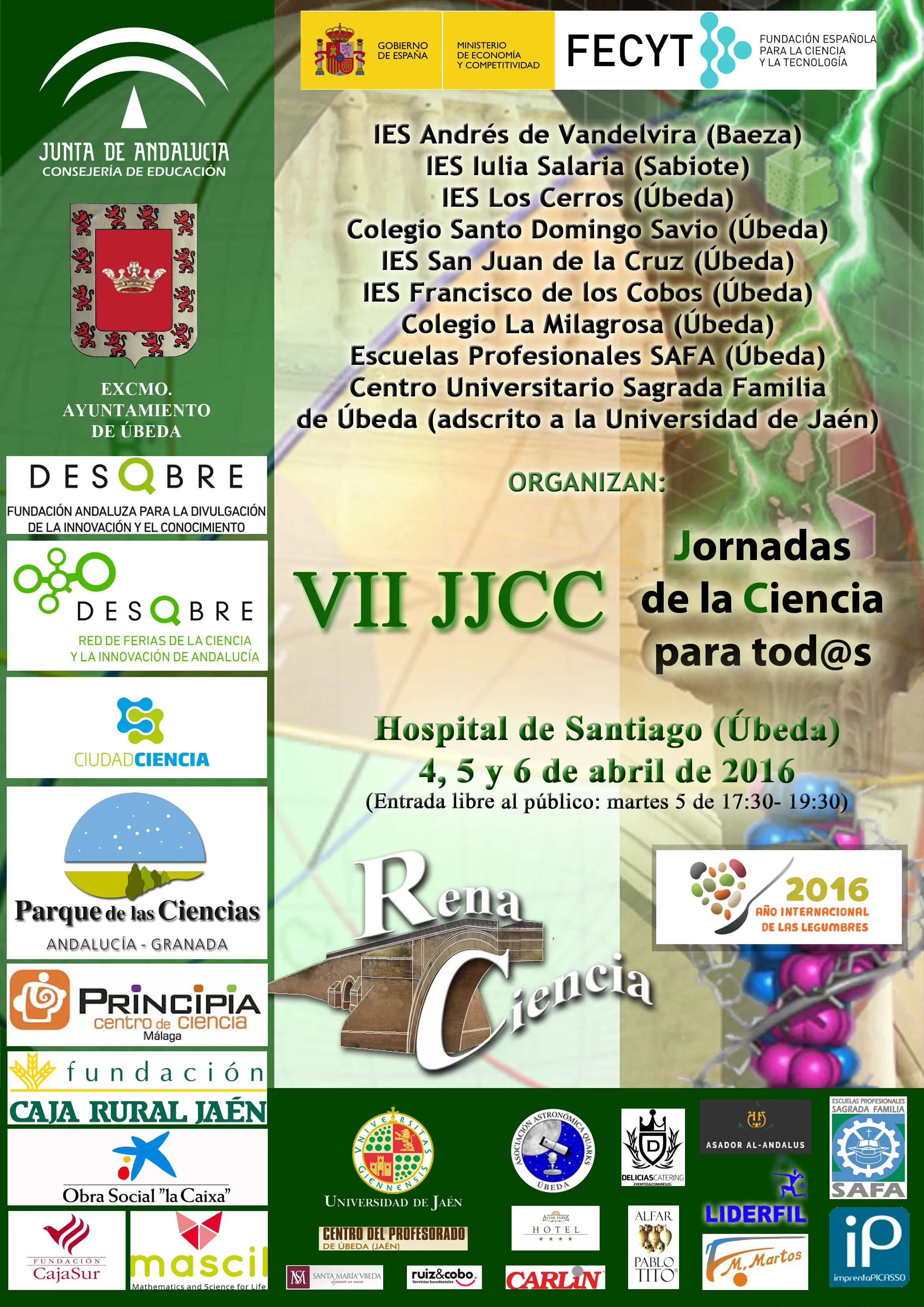 CARTEL VII Jornadas Ciencia