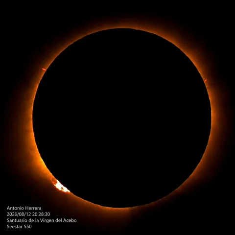 Eclipse total de Sol del 12 de agosto de 2026 — Antonio Herrera