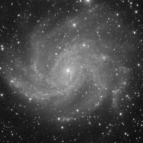 NGC6946. Liverpool Telescope (LT) de 2 m, isla de La Palma — Cristóbal Gámez