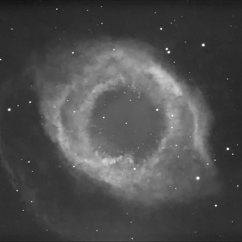 Nebulosa Helix en H-alfa (NGC7293) 16 imágenes de 15 minutos cada una — Emilio Hidalgo