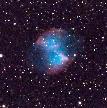 Nebulosa M27. Telescopio Sky-Watcher ED-80 — Emilio Hidalgo