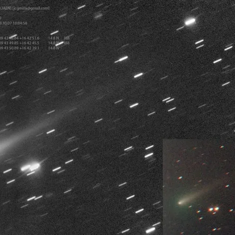 Cometa C/2012 S1 (ISON) Reflector f/5 + CCD — José Carrillo