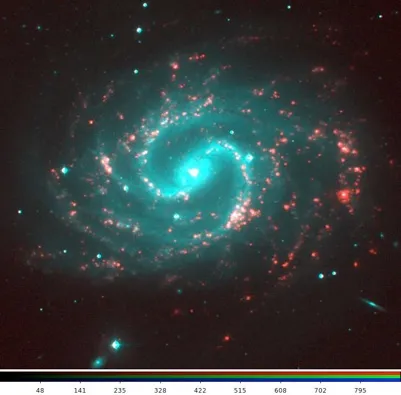 NGC 4535 en R + H-alfa, por Tomás Ruiz Lara (CAHA)