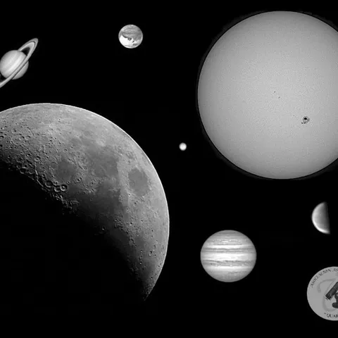 Mosaico de imágenes planetarias — Varios autores